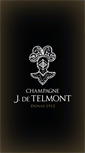 Mobile Screenshot of champagne-de-telmont.com